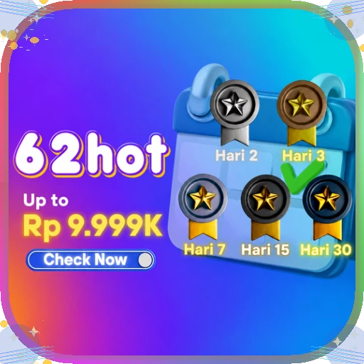 62hot APK Versi Terbaru untuk Android 2026 — ikon APK