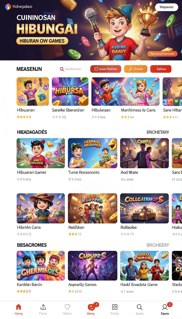 Beragam pilihan permainan menarik dalam aplikasi mu777 Terbaru untuk Android: Download APK Gratis.
