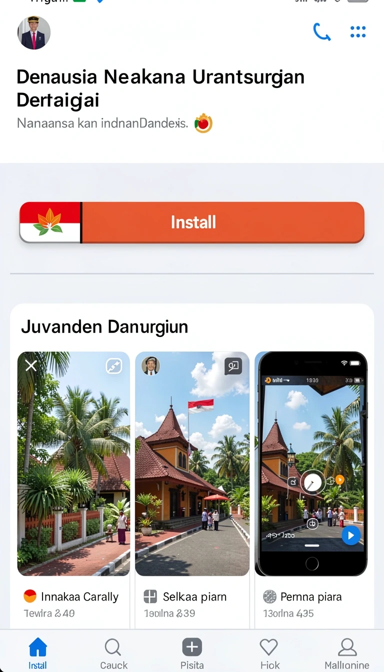 Beragam pilihan permainan menarik dalam aplikasi jarum77 APK Terbaru untuk Android Tanpa Iklan.