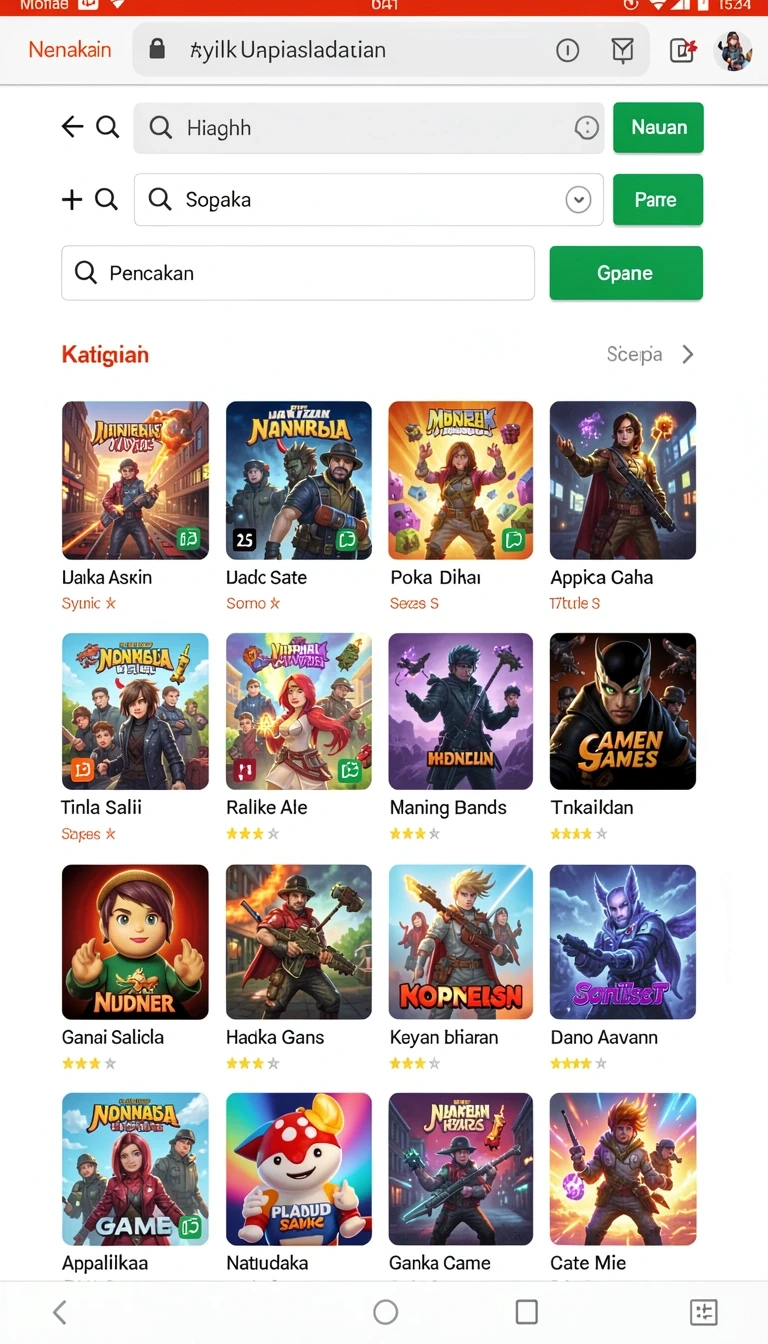 Beragam pilihan permainan menarik dalam aplikasi the777 APK Terbaru dengan Fitur Lengkap.