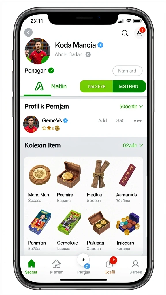 Beragam pilihan permainan menarik dalam aplikasi citibet88 APK Full Version untuk Android.